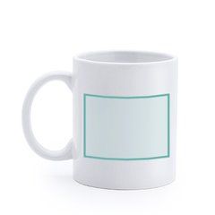 Taza de cerámica sublimable 250 ml | ZONA4 | 90 x 60