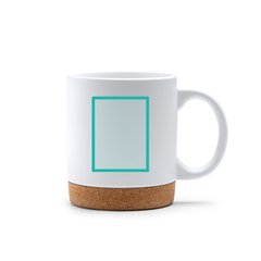 Taza de cerámica sublimable con base extraíble | ZONA2 | 45 x 60