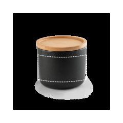 Taza de cerámica con tapa de bambú | Cuerpo | 210 x 43