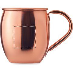 Taza Cobre para Cócteles 400ml | Lateral Derecho | 40 x 40