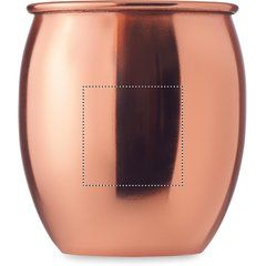 Taza Cobre para Cócteles 400ml | OPPOSITE OF HANDLE | 40 x 40