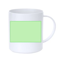 Taza Compostable 350ml | En la cara B | 35 x 50
