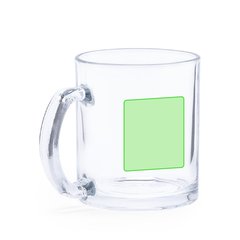 Taza Cristal 350ml para Serigrafía | Cara B | 40 x 60