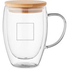 Taza Doble Pared 300ml | Lateral Derecho | 35 x 35