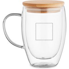 Taza Doble Pared 300ml | Lateral Izquierdo | 35 x 35