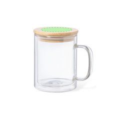 Taza Doble Pared 370ml y tapa bambú | Area 2 | 60 x 60