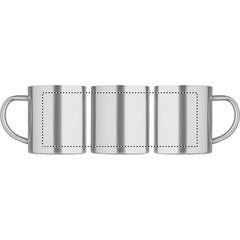 Taza doble pared acero reciclado 260 ml | 360 | 200 x 70