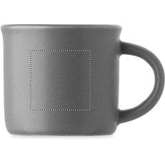Taza espresso de cerámica | Lateral Derecho | 25 x 25