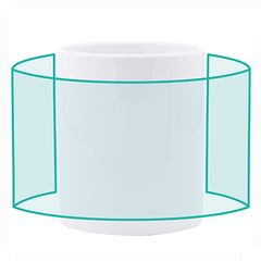 Taza ideal sublimación 350ml | ZONA4 | 200 x 80