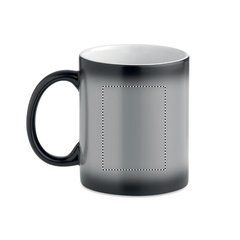 Taza impresión aparece con la bebida caliente | Lateral Izquierdo | 45 x 60