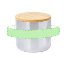 Taza Inox. Termo Ecológica y Original | Alrededor de la Taza | 140 x 40