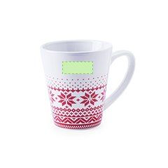 Taza invernal cónica personalizable | En el lateral | 38 x 15