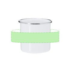 Taza metálica 200ml sublimación | Area 2 | 160 x 35