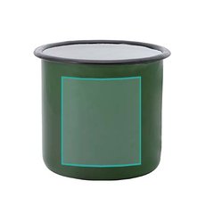 Taza metálica 380ml | ZONA1 | 35 x 40