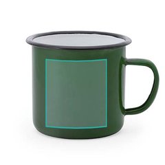Taza metálica 380ml | ZONA2 | 35 x 40