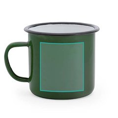Taza metálica 380ml | ZONA3 | 35 x 40
