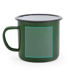 Taza metálica 380ml | ZONA3 | 35 x 40