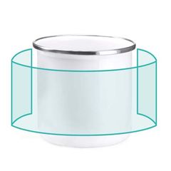 Taza metálica para sublimación | ZONA2 | 160 x 40