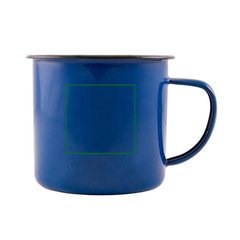 Taza Metálica Vintage 350ml No Lavavajillas | Lateral izquierdo | 40 x 40