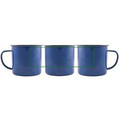 Taza Metálica Vintage 350ml No Lavavajillas | Serigrafia circular | 160 x 50