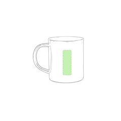 Taza personalizada de acero inoxidable con diseño bicolor | Cara B | 25 x 60