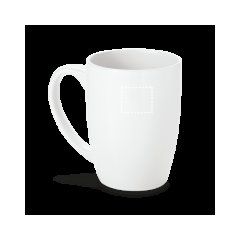 Taza de porcelana 350 mL | Cuerpo lateral 2 | 30 x 25
