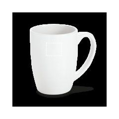 Taza de porcelana 350 mL | Cuerpo lateral | 30 x 25