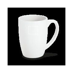 Taza de porcelana 350 mL | Lateral superior | 30 x 25