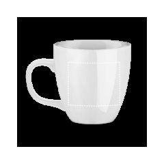 Taza de porcelana 450mL | Cuerpo lateral 2 | 60 x 50