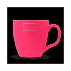 Taza de porcelana acabado brillante 450 mL. | Cuerpo | 35 x 20