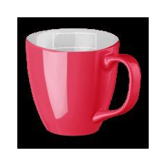 Taza de porcelana acabado brillante 450 mL. | Interior | 40 x 20