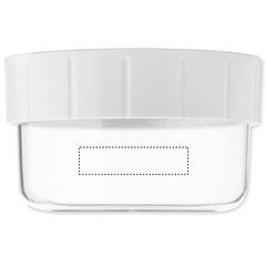 Taza portátil con tapa y doble recipiente | CONTAINER SIDE 1 | 40 x 10