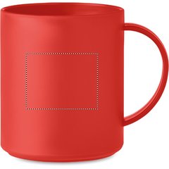 Taza Reutilizable PP 300 ml | Lateral Derecho | 45 x 35