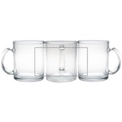 Taza Sublimación Cristal 300 ml | Circunferencia | 130 x 70
