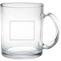 Taza Sublimación Cristal 300 ml | Lateral Derecho | 45 x 35