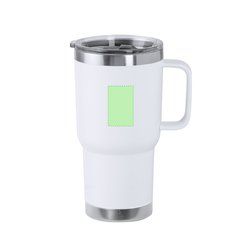 Taza Térmica Acero Inox Reciclado asa | Area 3 | 25 x 40