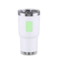 Taza Térmica Acero Inox Reciclado asa | Area 4 | 25 x 40