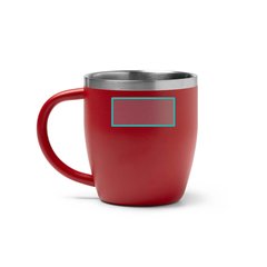 Taza térmica de acero inoxidable de 300 ml | ZONA1 | 45 x 20