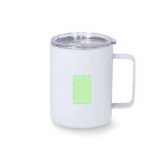 Taza Térmica de Acero Inoxidable Exterior caucho | Area 4 | 25 x 60