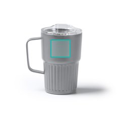 Taza térmica de acero inoxidable reciclado | ZONA1 | 45 x 40