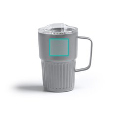 Taza térmica de acero inoxidable reciclado | ZONA2 | 45 x 40