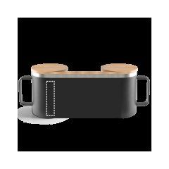 Taza Termo Inox con Tapa 420ml | Cuerpo lateral | 20 x 90