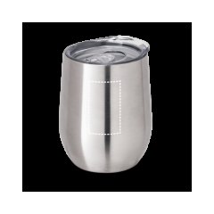 Taza de viaje 400mL con tapa | Delantera superior | 30 x 50