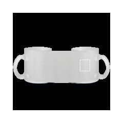 Taza de vidrio esmerilado 340 mL | Cuerpo | 35 x 40