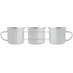 Taza Vintage Esmaltada 350ml | Circunferencia | 130 x 35