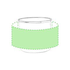 Taza Vintage Sublimación 380ml | Alrededor de la taza | 190 x 50