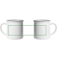 Taza Vintage para Sublimación Artesanal | Ambos | 180 x 40