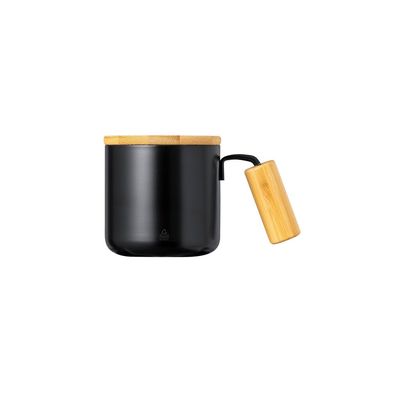 Taza Inox. Termo Ecológica y Original Neg