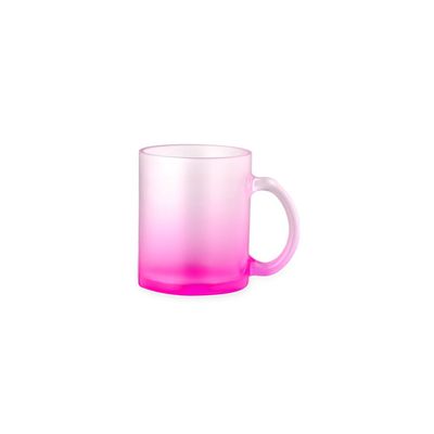 Taza Cristal Color Degradé Sublimación 350ml