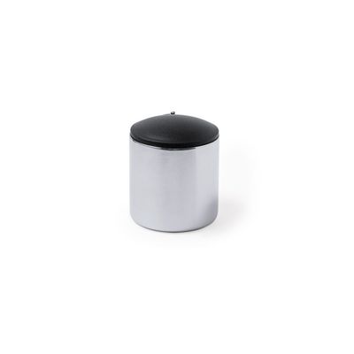 Taza acero inox con tapadera y mosquetón